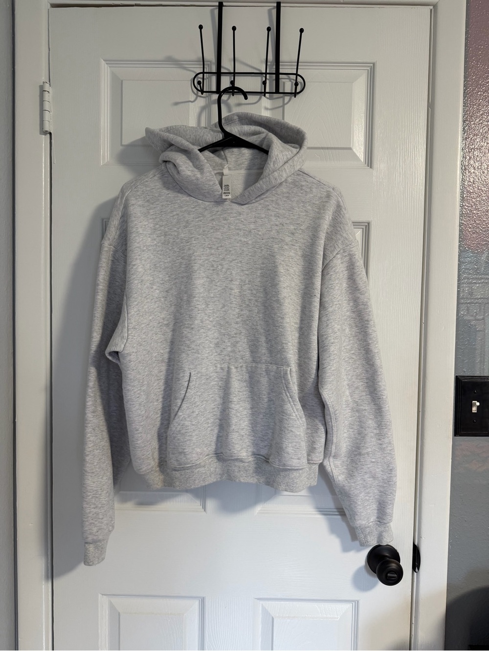 Skims Classic Heather Gray Hoodie